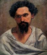 Estevao Silva Portrait of Castagneto Sweden oil painting artist